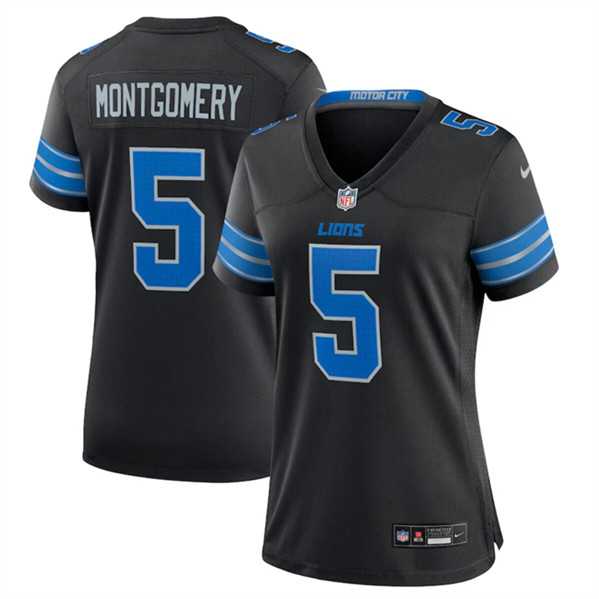Women's Detroit Lions #5 David Montgomery Black 2nd Alternate Stitched Jersey Dzhi,We sell and wholesale Women's Detroit Lions #5 David Montgomery Black 2nd Alternate Stitched Jersey Dzhi on line form chian!